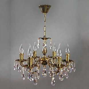 Люстра подвесная AMBIENTE Benisa 2226/6 PB Tear Drop